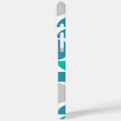 Mid Century Aquatic TilesiPhone / iPad-hoesje Case-Mate iPhone Case (Achterkant / Links)