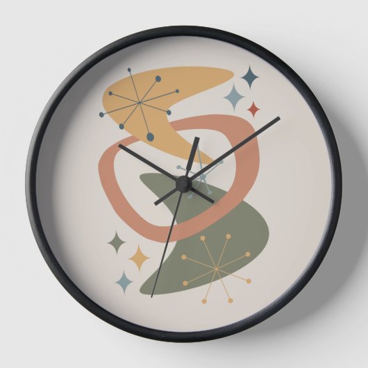 Mid Century Atomic Age 7 Geel, Groen, Tan (Voorkant)