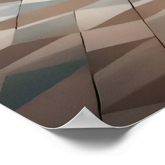 Mid Century Atomic Futuristic Party Bar Poster (Hoek)