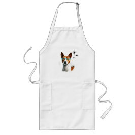 Mid-Century Basenji Dog Lang Schort