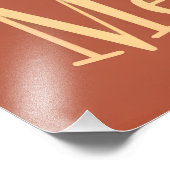 Mid Century Black Cat Merry Martini Christmas Foto Afdruk (Hoek)