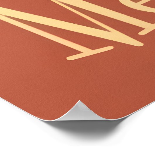 Mid Century Black Cat Merry Martini Christmas Poster (Hoek)