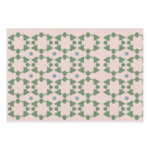 Mid Century Blush Roze, Sage & Blauw