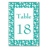 Mid Century Boomerangs Kaart (Achterkant)