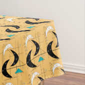 Mid-Century Boomerangs Pattern Tafelkleed (Voorbeeld)