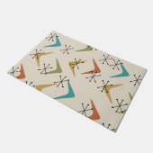 Mid Century Boomerangs Starbursts Meerkleurig Deurmat (Schuin)