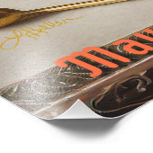 Mid Century Christmas Cocktail Party Happy Hour Foto Afdruk (Hoek)