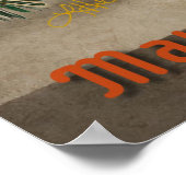 Mid Century Christmas Cocktail Party Happy Hour Poster (Hoek)