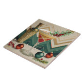 Mid Century Christmas Cocktail Party Happy Hour Tegeltje (Zijkant)