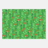 Mid Century Christmas Inpakpapier Vel (Voorkant 2)