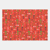 Mid Century Christmas Inpakpapier Vel (Voorkant 3)