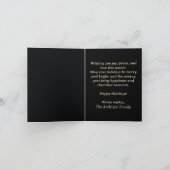 Mid Century Christmas Kaart (Binnen)