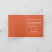 Mid Century Christmas Kaart (Binnen)