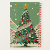 "Mid-Century Christmas" Kerstjournaal Notitieboek (Achterkant)