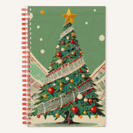 "Mid-Century Christmas" Kerstjournaal Notitieboek