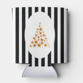 Mid century christmas tree with Golden star Blikjeskoeler (Achterkant)