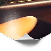 Mid Century Christmas vrolijk en heldere cocktail Foto Afdruk (Hoek)