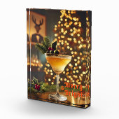 Mid Century Christmas vrolijk en heldere cocktail Fotoblokken (Rechts)