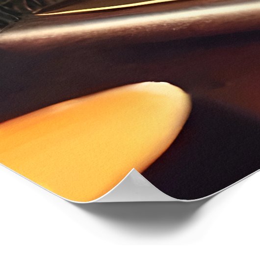 Mid Century Christmas vrolijk en heldere cocktail Poster (Hoek)