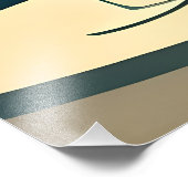 Mid Century Cocktail Party Couples - First Date Foto Afdruk (Hoek)