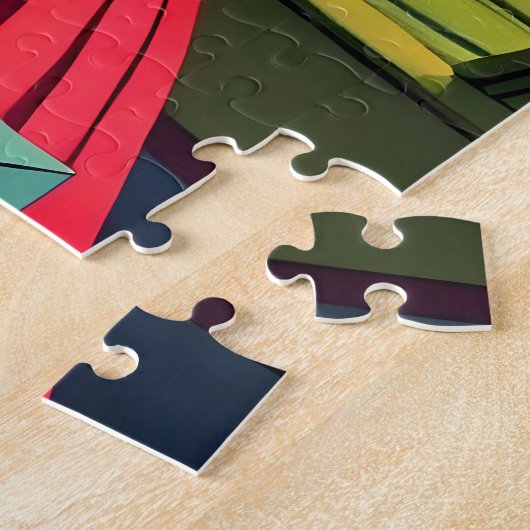 Mid Century Cocktail Party Couples - House Warming Legpuzzel (Zijkant)