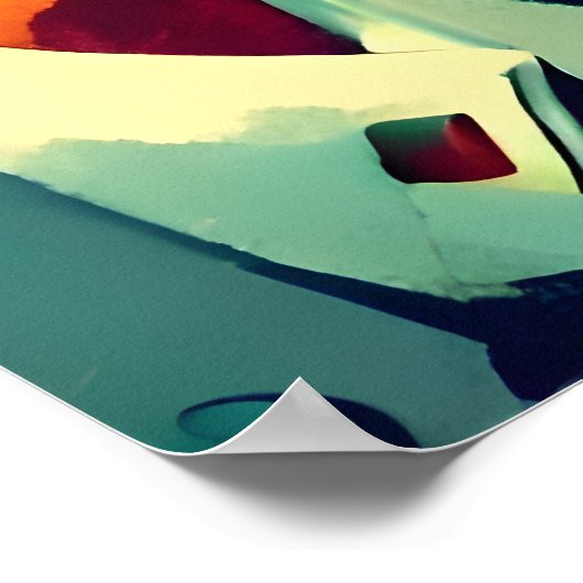 Mid Century Cocktail Party Couples - Mi Amor Poster (Hoek)