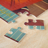 Mid Century Cocktail Party Couples - Soirée Hosts Legpuzzel (Zijkant)