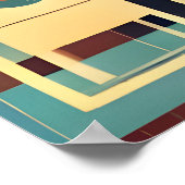 Mid Century Cocktail Party Couples - Soirée Hosts Poster (Hoek)