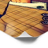 Mid Century Cocktail Party Couples - Temptation Perfect Poster (Hoek)