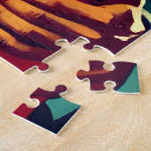 Mid Century Cocktailparty Koppels - Mi Amor Legpuzzel (Zijkant)