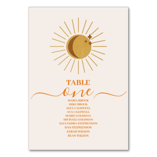 Mid Century Desert Bruiloft Kaart (Voorkant)