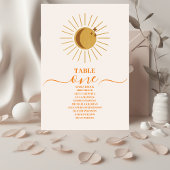 Mid Century Desert Bruiloft Kaart