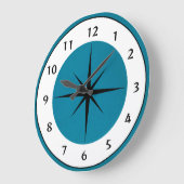 Mid Century Design Clock Grote Klok (Hoek)