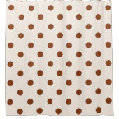 Mid Century Dot Douchegordijn (Voorkant)