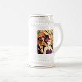 Mid Century Futuristische Mardi Gras Cocktail Part Bierpul (Voorkant rechts)