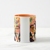 Mid Century Futuristische Mardi Gras Cocktail Part Mok (Midden)