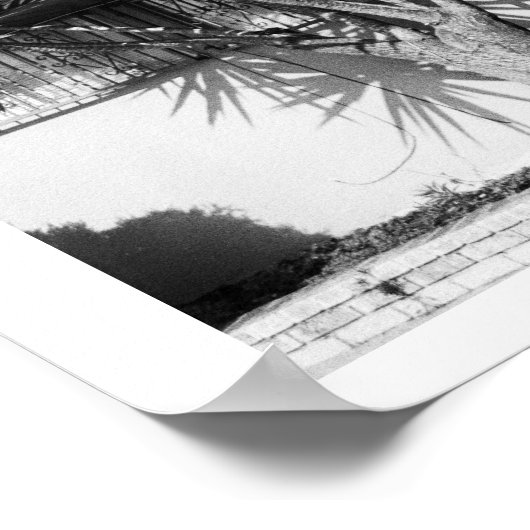 Mid-Century Garden Poster (Hoek)