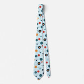 Mid Century Geometric Pattern Neck Tie Stropdas (Voorkant)