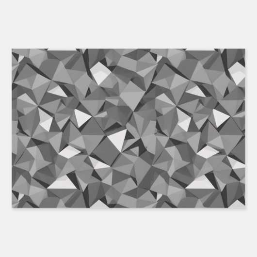 Mid-Century Geometric | Wrapping Paper Sheets Set (Voorkant 3)