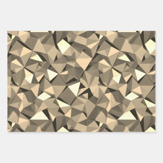 Mid-Century Geometric | Wrapping Paper Sheets Set (Voorkant 2)