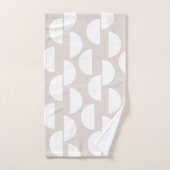 Mid Century Half Moon Glam #2 #abstract #geo #art Bad Handdoek (Handdoek)