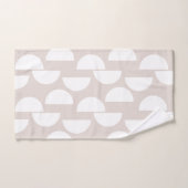 Mid Century Half Moon Glam #2 #abstract #geo #art Bad Handdoek (Handdoek)