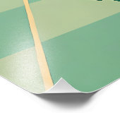 Mid Century Happy New Year The Martini Dance Foto Afdruk (Hoek)