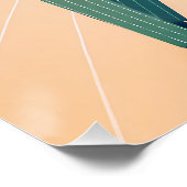 Mid Century Happy New Year The Martini Dance Perfect Poster (Hoek)