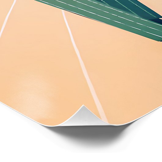 Mid Century Happy New Year The Martini Dance Perfect Poster (Hoek)