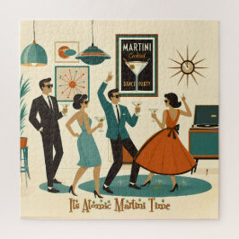 Mid Century Het Is Tijd Voor Een Atomair Martini C Legpuzzel