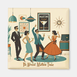 Mid Century Het Is Tijd Voor Een Atomair Martini C Magneet
