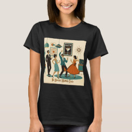 Mid Century Het Is Tijd Voor Een Atomair Martini C T-shirt