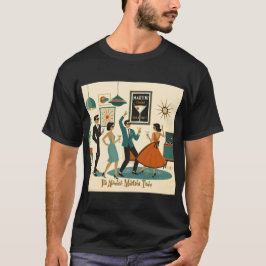 Mid Century Het Is Tijd Voor Een Atomair Martini C T-shirt