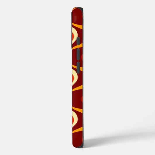 Mid-Century iPhone 16 Hoesje (Achterkant / Links)